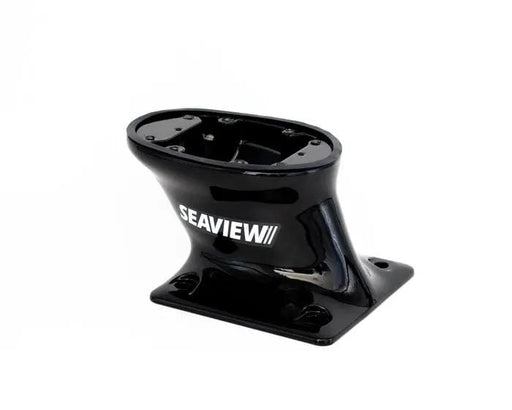 Seaview 5 Inch Modular Aft Raked Marine Mounting Base Black