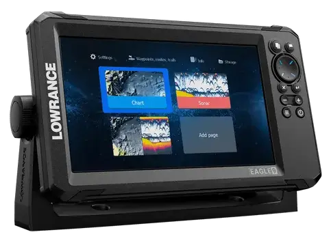 Eagle 9 TripleShot AUS NZ Fish Finder With 9 Inch IPS Screen HD Transducer – view 2