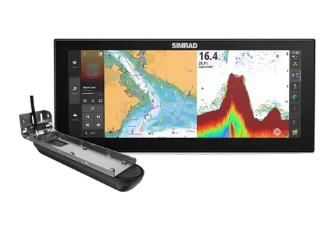 Simrad NSX3015 Ultrawide AI 3 in 1 Marine Chartplotter and Fishfinder – view 1