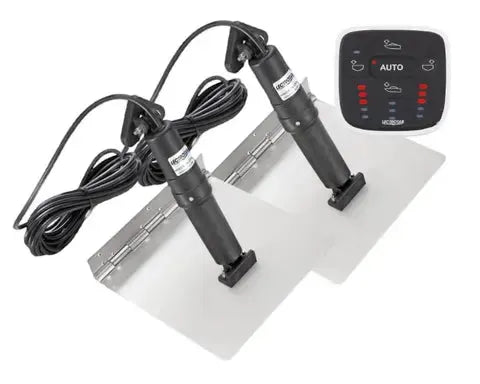 Lectrotab Auto Levelling 7x8 Trim Tabs Kit With Pitch and Roll Controller