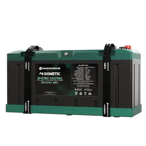 Enerdrive BTEC Ultra Lithium Battery 12V 200Ah IP67 Waterproof – view 1