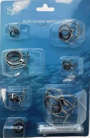 Sea Harvester Rod Repair kits Seaharvester Guide Kit Sea Harvester Rod Guide Repair Kit 10mm to 30mm