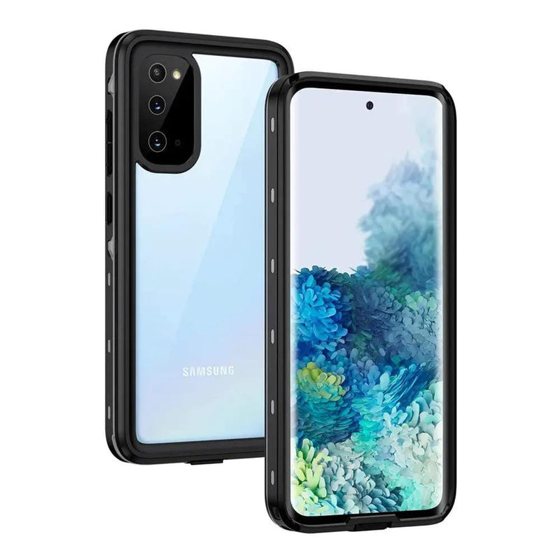 Samsung S20 Waterproof Snowproof Case Protective Black Cover – view 2