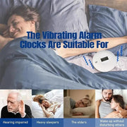 Deafquip Alarm Clock Vibrating Pillow Alarm Clock – Dual Alarms Vibrating Pillow Alarm Clock – Dual Alarms