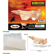 9eight5 3D Puzzle F-15 Fighterplane F-15 Fighterplane