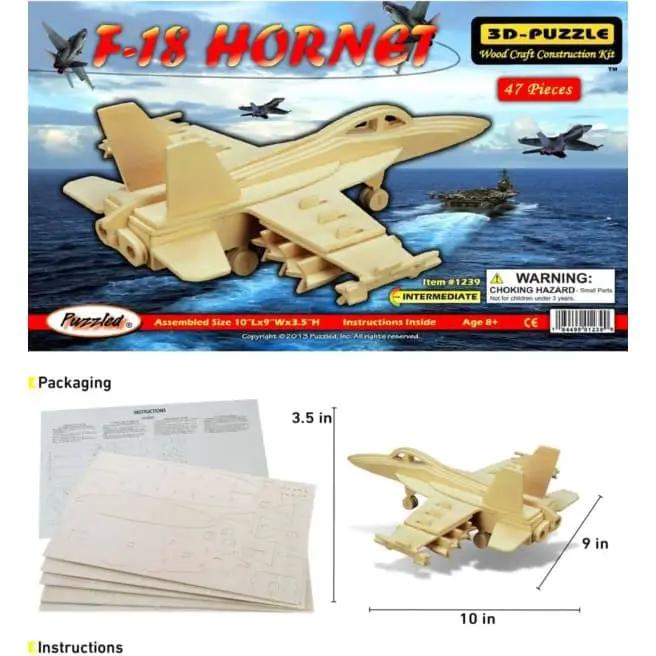 9eight5 3D Puzzle F-18 Hornet F-18 Hornet