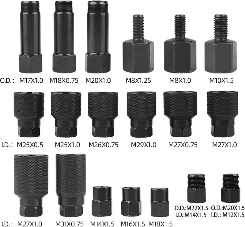 Pneumatic Diesel Injector Extractor Puller Kit – view 2
