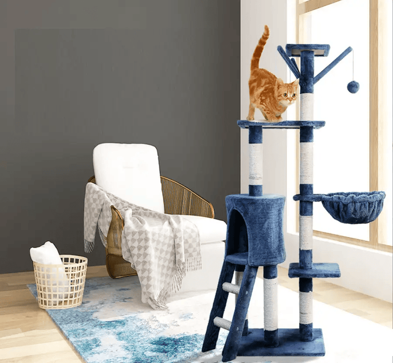 dealonline.co.nz dealonline.co.nz Cat Tree Scratching Post with Mouse 138CM Cat Tree Scratching Post with Mouse 138CM