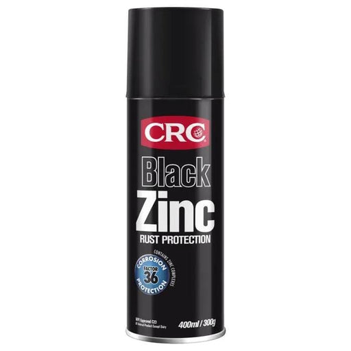 Wholesale CRC Black Zinc 400ml - Zinc Spray Paint (Pack of 6)