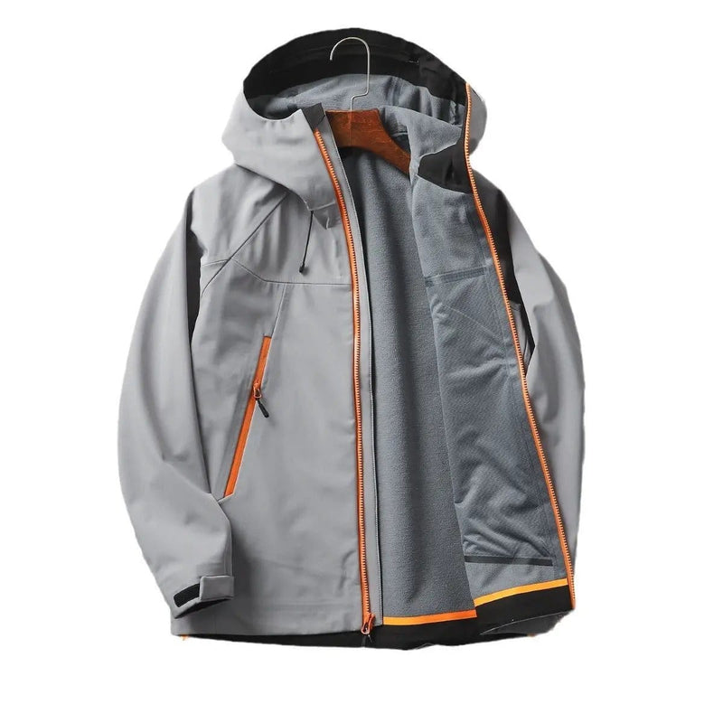 Men's Windproof Softshell Jacket — Waterproof Hooded Outdoor Layer | Hiking & Adventure – view 14