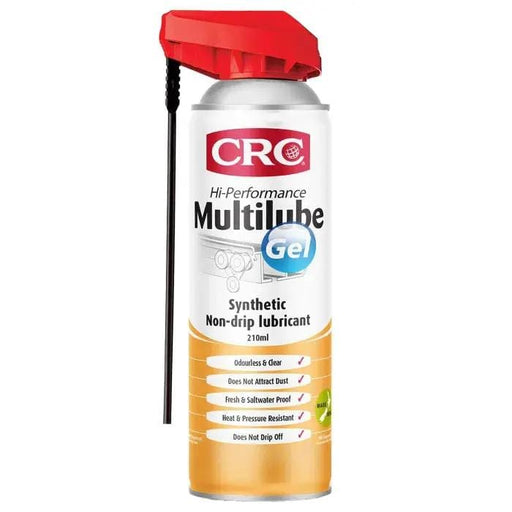 Wholesale CRC Multilube Gel 210ml - Synthetic Non-Drip Lubricant (Pack of 6)