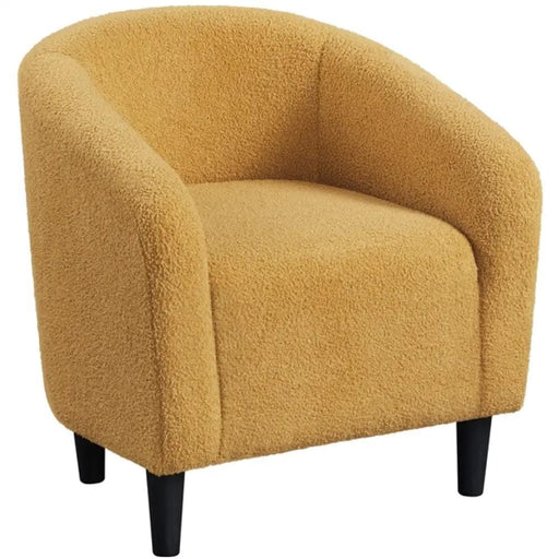 Yaheetech Boucle Club Chair Accent Barrel Chair Tub Chair Boucle Club Chair Accent Barrel Chair Tub Chair