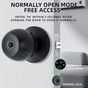 salelink.co.nz Unbranded Smart Door Lock Ball Lock Smart Door Lock Ball Lock | Action Outdoors NZ