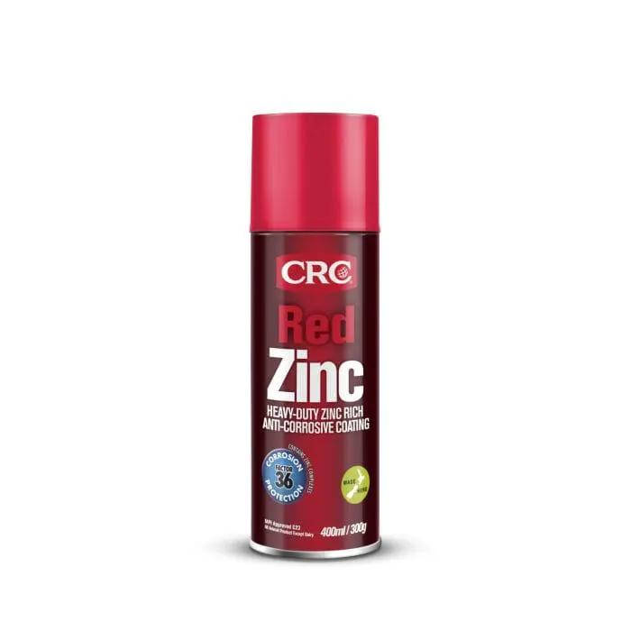 CRC CRC Paint CRC Coloured Zinc 400ml - Red CRC Coloured Zinc Red 400ml Heavy Duty Coating