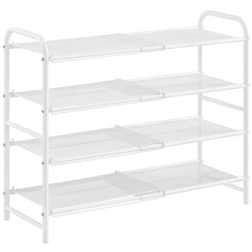 Yaheetech 4 Tier Iron Shoe Rack Organiser 4 Tier Iron Shoe Rack Organiser