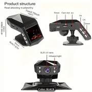 salelink.co.nz Unbranded 1296P Full HD 170° Wide Angle Dash Cam 1296P Full HD 170° Wide Angle Dash Cam | Action Outdoors NZ