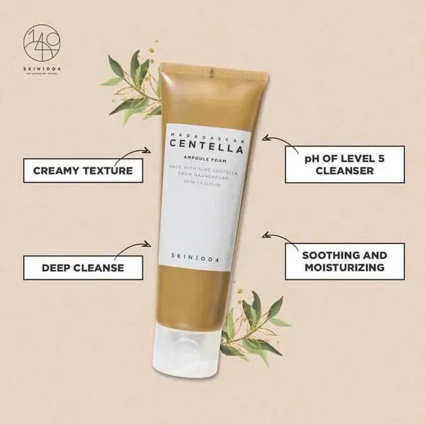 Poppy Gifts Skin Care SKIN1004 Madagascar Centella Ampoule Foam 125ml SKIN1004 Madagascar Centella Ampoule Foam 125ml
