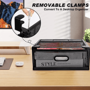 salelink.co.nz Unbranded Metal Under Desk Drawer Organizer Metal Under Desk Drawer Organizer | Action Outdoors NZ