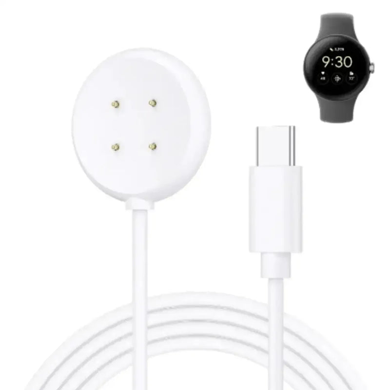 Habicare TWS Fast Charger Cable for Google Pixel Watch 2 Fast Charger Cable for Google Pixel Watch 2