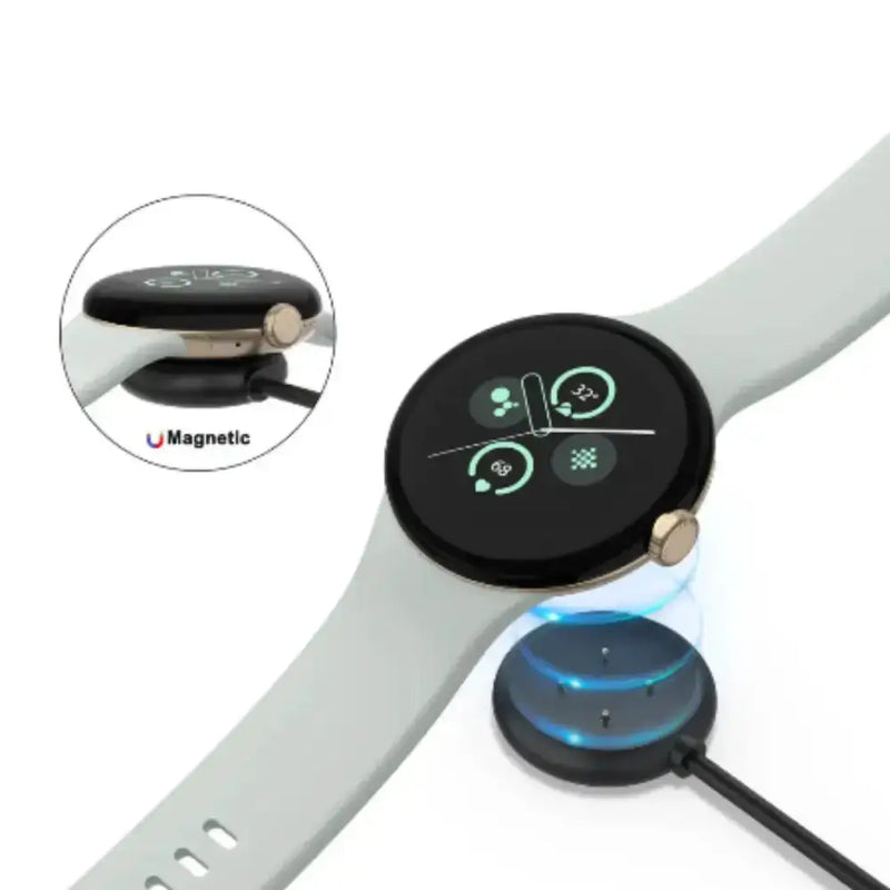 Habicare TWS Fast Charger Cable for Google Pixel Watch 2 Fast Charger Cable for Google Pixel Watch 2