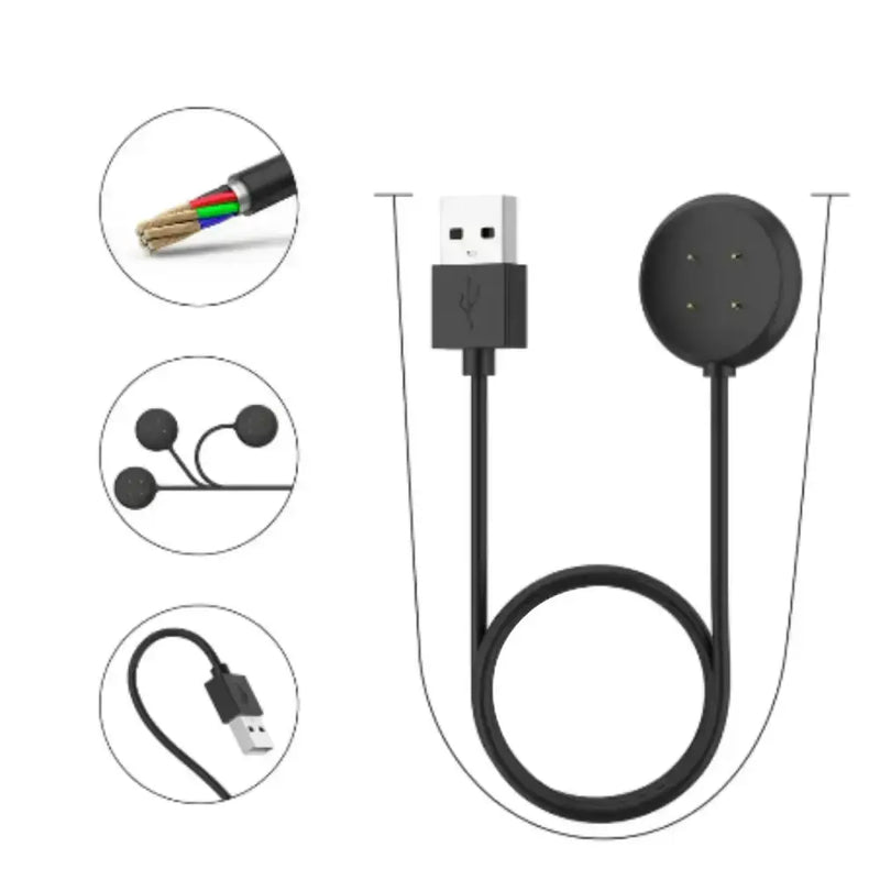 Habicare TWS Fast Charger Cable for Google Pixel Watch 2 Fast Charger Cable for Google Pixel Watch 2