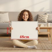 48X33CM 2 Sides Magnetic Whiteboard Premium Quality by dealonline.co.nz