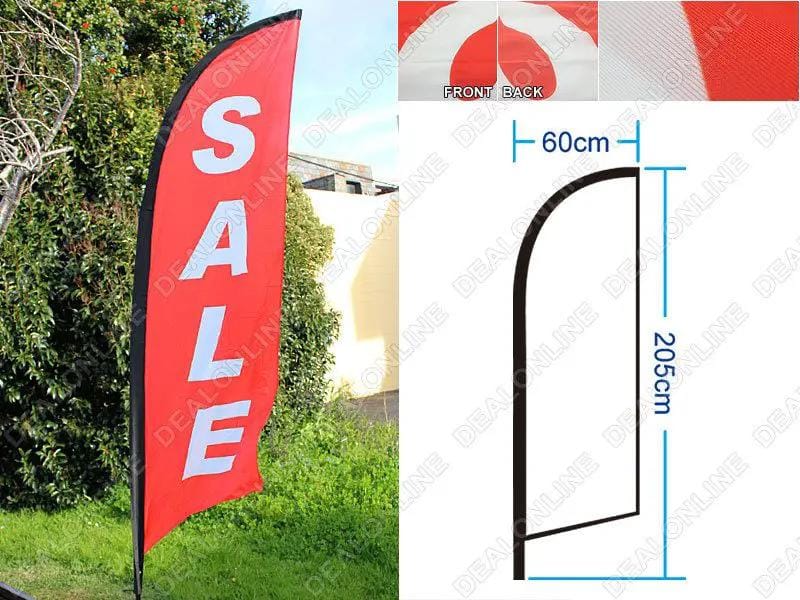 dealonline.co.nz dealonlinenz ‘SALE’ 3.4M Commercial Feather Banner Flag Sale 3.4M Commercial Feather Banner Flag