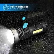 Super Bright Super Bright LED Torch Tactical 4 Models USB Rechargeable Flashlight – view 5