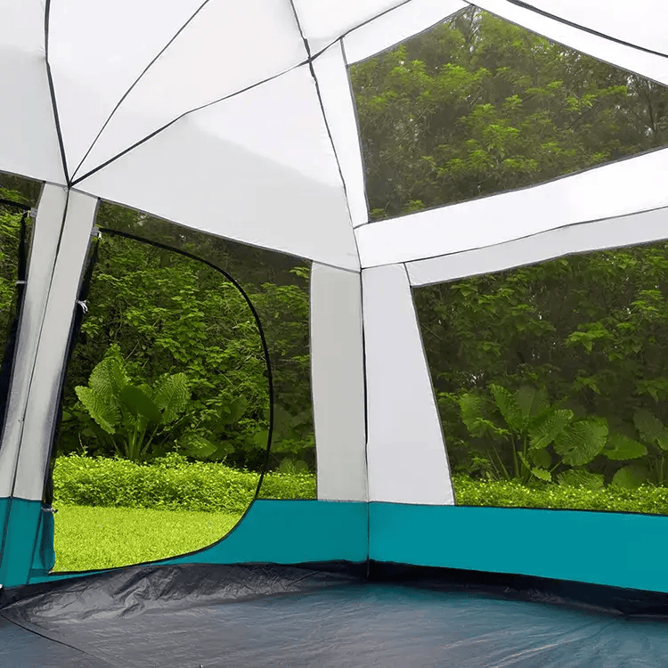 salelink.co.nz Unbranded Camping Tent 420x305x210cm - Blue Camping Tent 420x305x210cm - Blue | Action Outdoors NZ