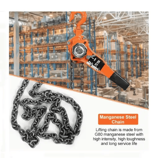 salelink.co.nz Unbranded 0.75T 3M Lever Block Chain Hoist 0.75T 3M Lever Block Chain Hoist | Action Outdoors NZ