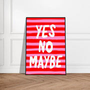 Blank Wall Print Shop Print Material Yes No Maybe Yes No Maybe