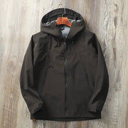 Men's Windproof Softshell Jacket — Waterproof Hooded Outdoor Layer | Hiking & Adventure – view 9