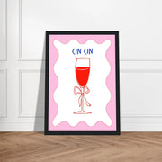 Blank Wall Print Shop Print Material Cin Cin Cin Cin