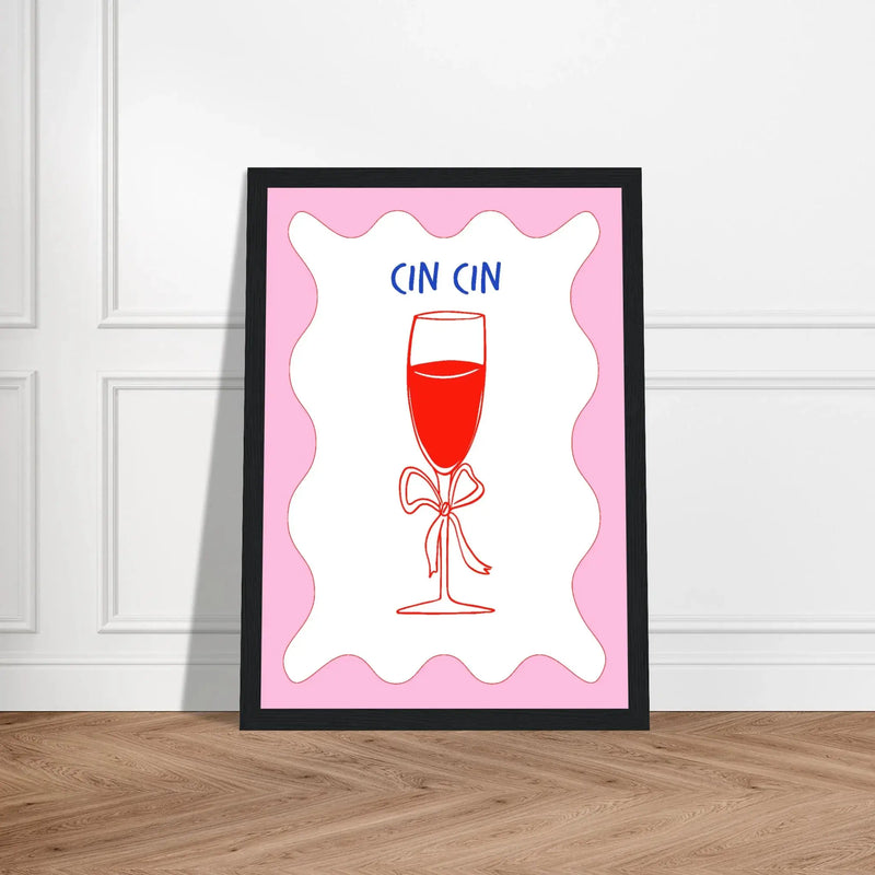 Blank Wall Print Shop Print Material Cin Cin Cin Cin