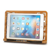 Bamboo Tablet iPad Cookbook Stand Holder Rack – view 5