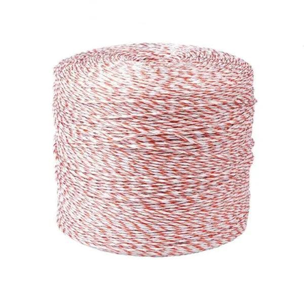 500m Roll Polywire Electric Fence Stainless Steel Poly Wire – view 1