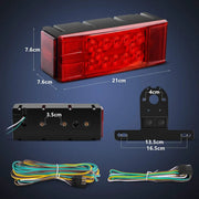 salelink.co.nz Unbranded 2PCS 12V Trailer Tail Lights 12V Trailer Tail Lights Kit 2Pcs Submersible