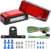 salelink.co.nz Unbranded 2PCS 12V Trailer Tail Lights 12V Trailer Tail Lights Kit 2Pcs Submersible