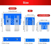 salelink.co.nz Unbranded 306PCS Car Fuse Kit 306PCS Car Fuse Kit | Action Outdoors NZ