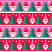 Waste Free Celebrations Fabric Gift Bags Papa Noel (Reusable Gift Bag Set) Papa Noel (Reusable Gift Bag Set)
