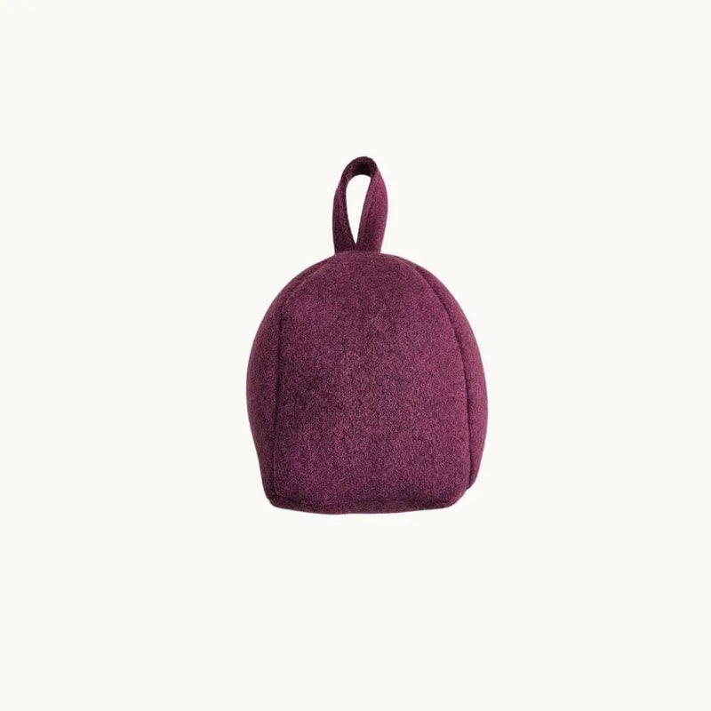 Do Not Disturb Sleep Company Door Stop Felted NZ Wool Door Stop Felted NZ Wool Door Stop Lavender Scented