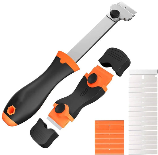 Glass Razor Scraper Set 10 Spare Blades Paint Seal Remover Clean Tool – view 1