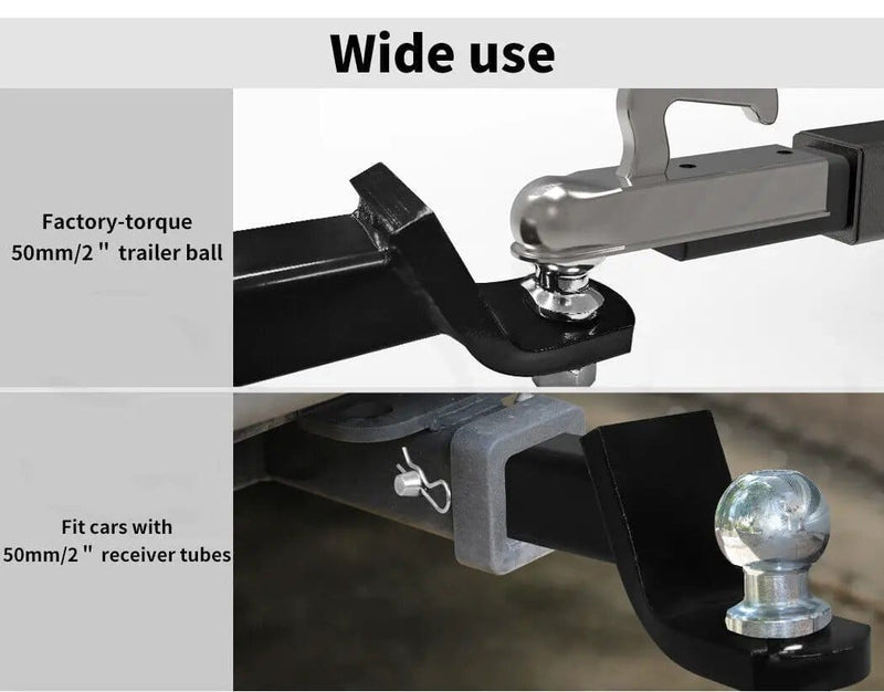 salelink.co.nz Unbranded Trailer Hitch Mount with 2-Inch Ball Trailer Hitch Mount with 2-Inch Ball | Action Outdoors NZ