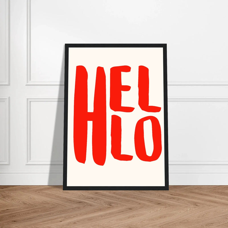 Blank Wall Print Shop Print Material Hello Hello