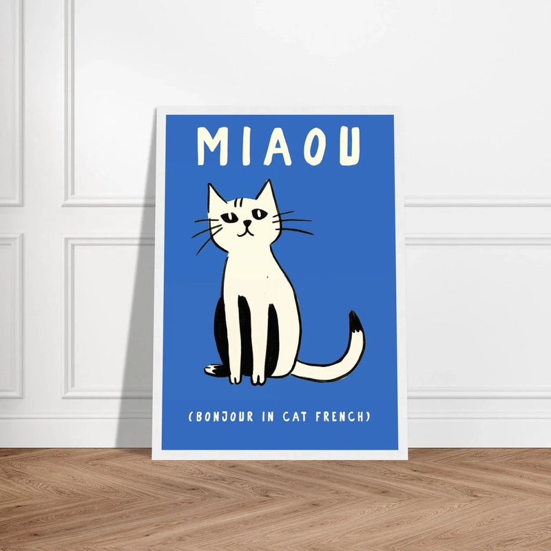 Blank Wall Print Shop Print Material Miaou Miaou
