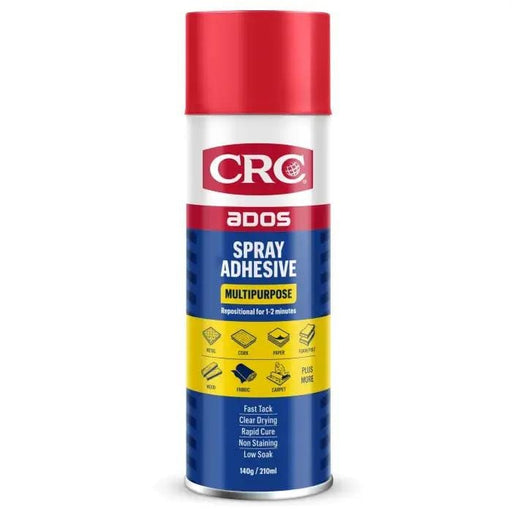 Wholesale CRC ADOS Multi-Purpose Spray Adhesive 210ml (Pack of 6)