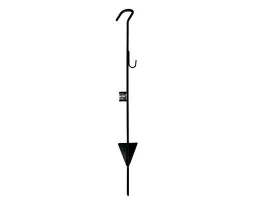 Hook Em Surf Rod Holder Traditional With Bait Holder Attachment Coated Metal – view 2