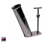 Hook Em Jetty Rod Holder Stainless Steel 44mm Opening 42mm ID 30 Degree Offset – view 1