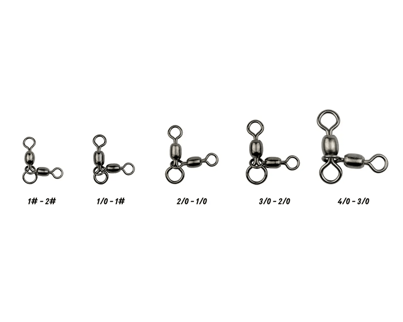 Hook Em Crane Swivel Six Zero Rating 160kg Pack Of Seven Australian Made – view 2