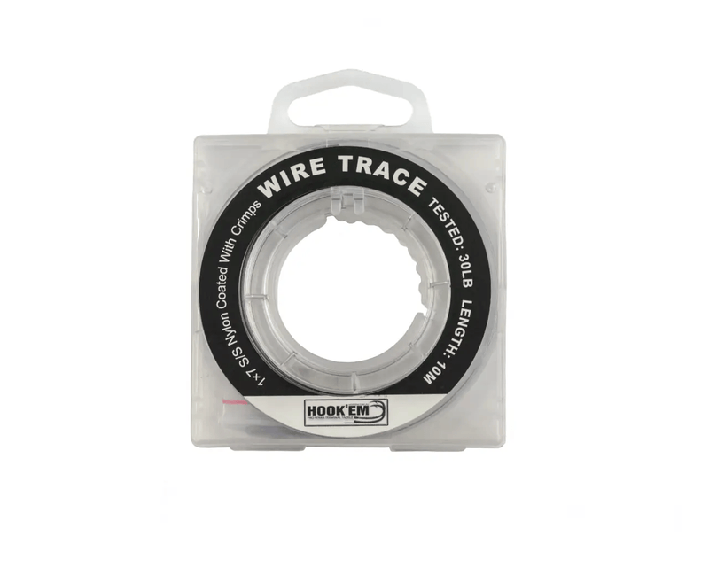 Hook Em Black Coated 2.6mm Wire 650lb 46m 1kg Bulk Roll Rigging – view 2
